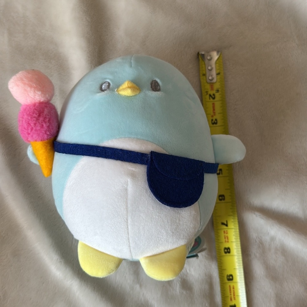 Golden Odenkake Kawaii Mochi Soft penguin-BNWT - Picture 4 of 5